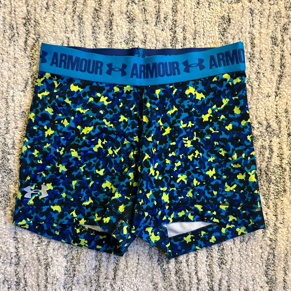 Under Armor Spandex Shorts - Picture 1 of 5